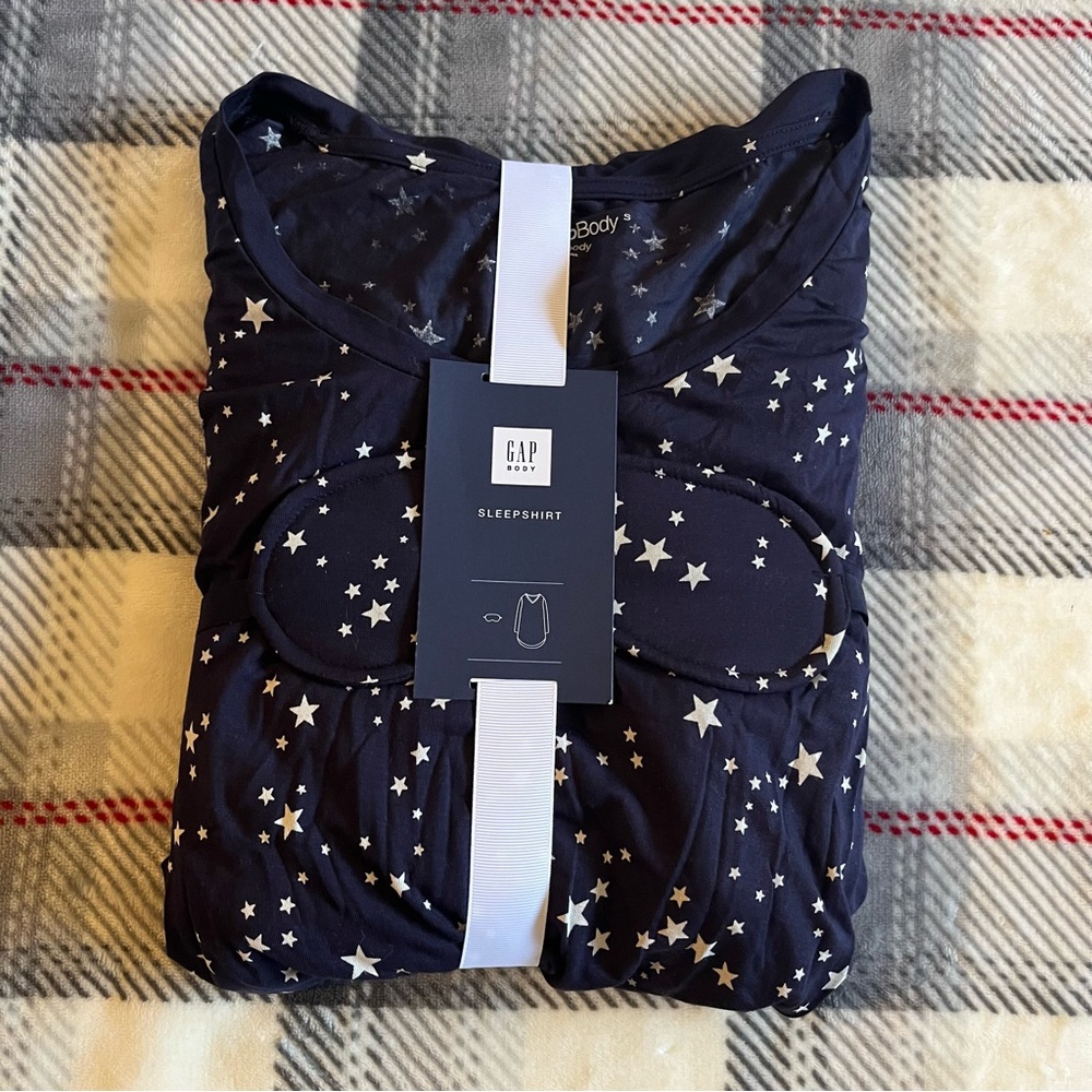 GAP Midnight Blue Starry Sleepshirt